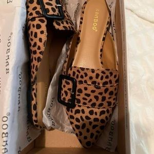 Cheetah print flats